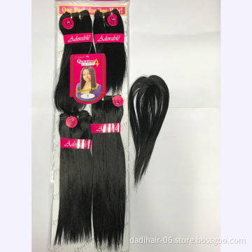 New product Yaki Wave synthetic hair weaves for black women weave dread lock